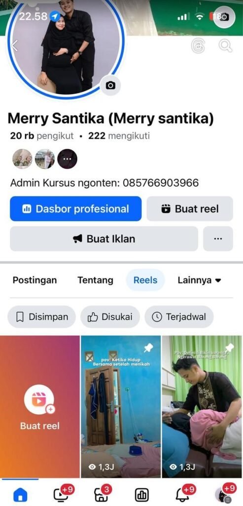 akun mentor fb